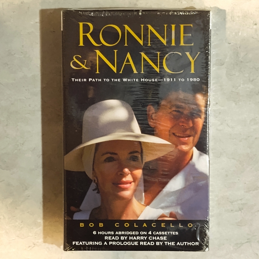 NEW RONNIE & NANCY TIME WARNER AUDIOBOOK THEIR PATH TO THE WHITE HOUSE 1911-1980